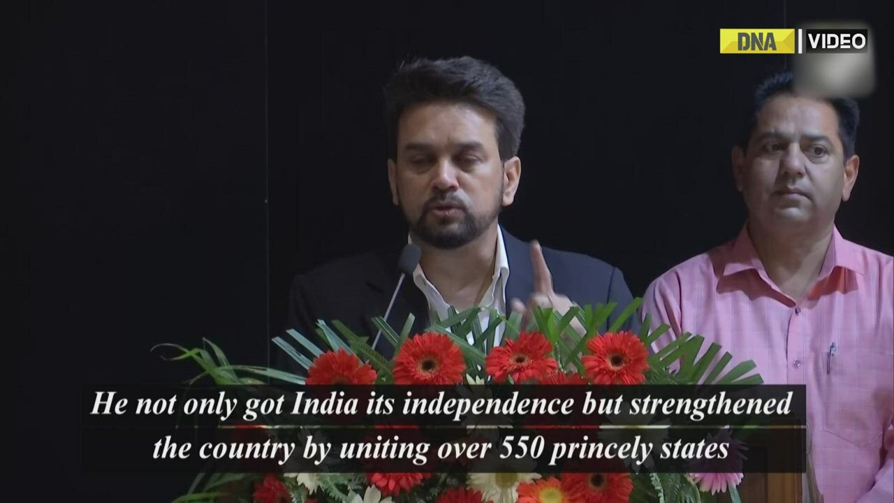 Anurag Thakur reminisces good work of Sardar Vallabhbhai Patel