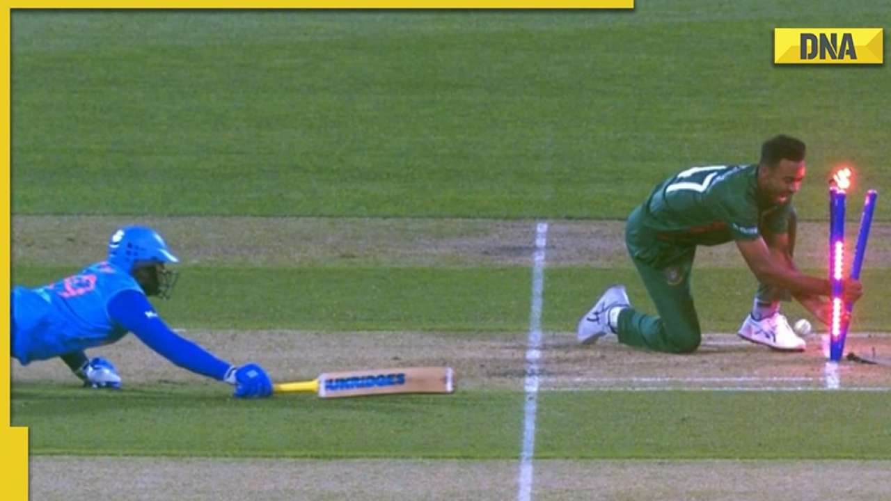 Explained: Why was Dinesh Karthik given run out even though Shoriful Islam broke the stumps