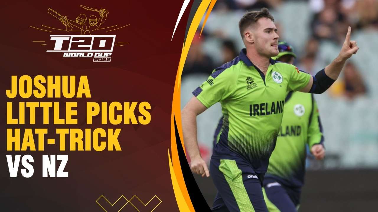 WATCH: Joshua Little picks hat-trick vs NZ in T20 WC