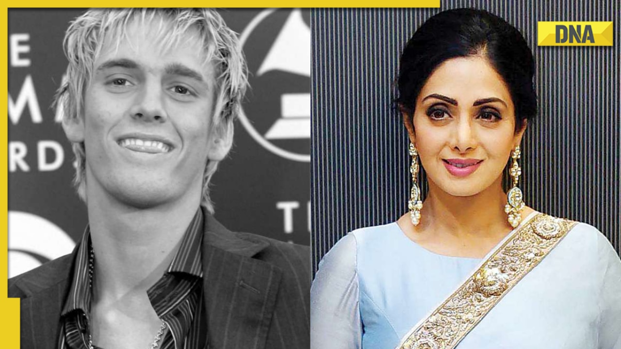 Actor Sridevi Sex Video - Aaron Carter dies at 34: How American singer's death is eerily similar to  Bollywood legend Sridevi's demise