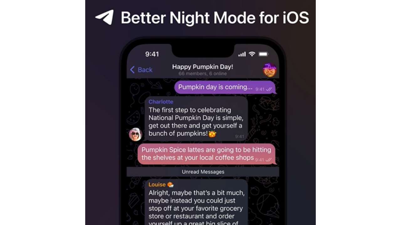 Redesigned Night Mode for iOS