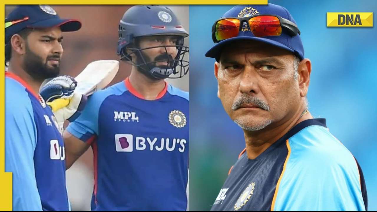 Rishabh Pant or Dinesh Karthik? Ravi Shastri names his pick for wicket-keeper in semis against England