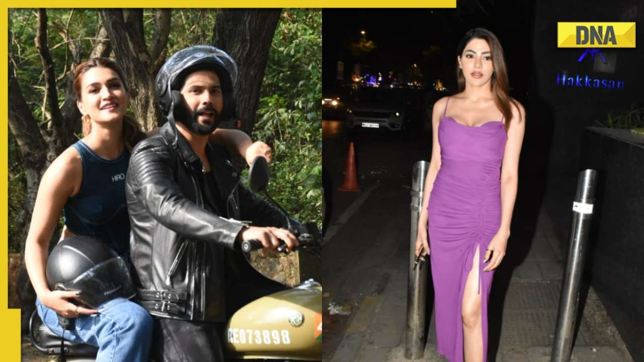 Viral photos of the Day: Varun Dhawan-Kriti Sanon promote Bhediya, Nikki Tamboli stuns in sexy dress