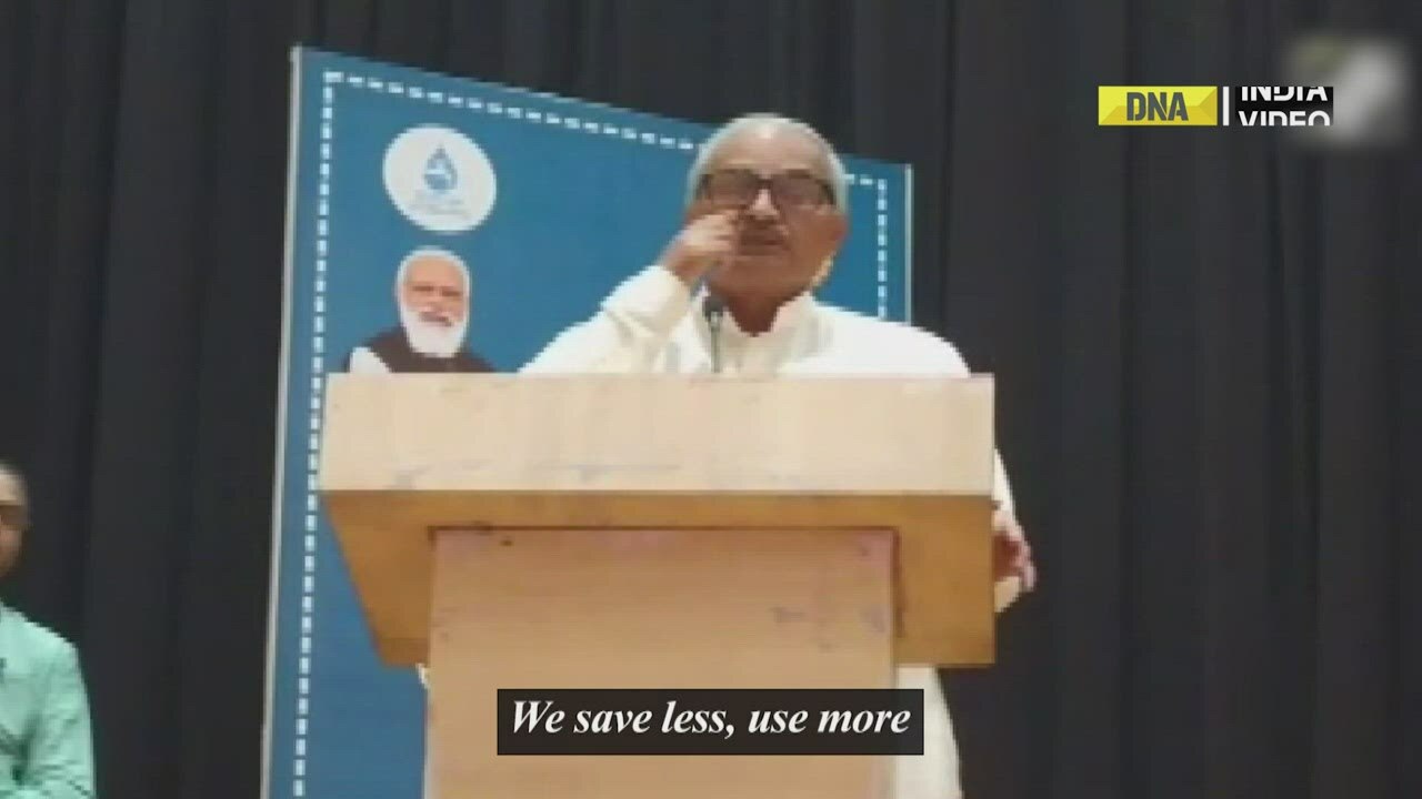 Drink alcohol, smell thinner...but save water: BJP MP Janardhan Mishra