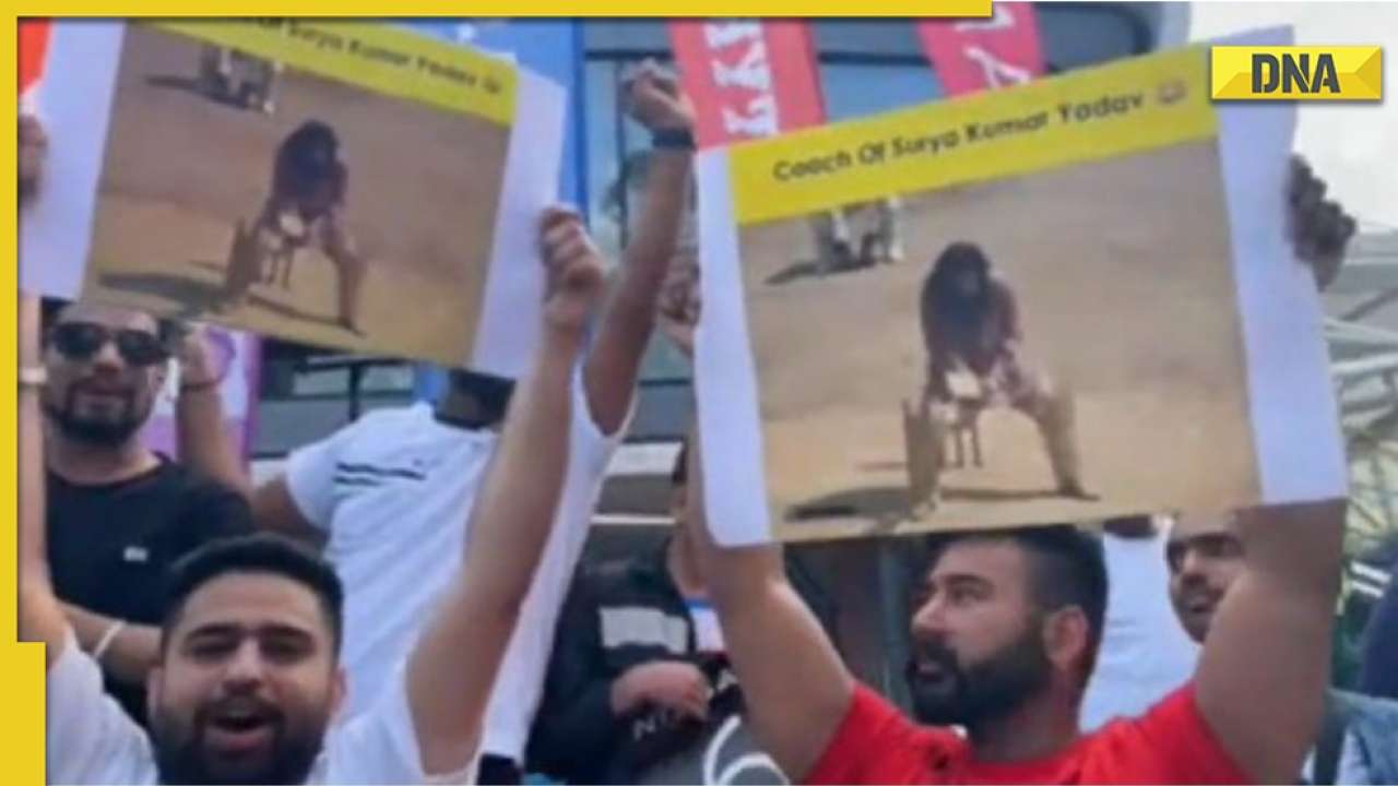 'Coach of Suryakumar Yadav': Fans bring hilarious Lagaan poster to IND vs ENG match, pic surfaces