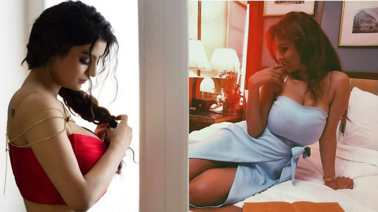 Pooja Gandi Xxx - 6 times Gandii Baat star Anveshi Jain raised the temperature with her hot  photos