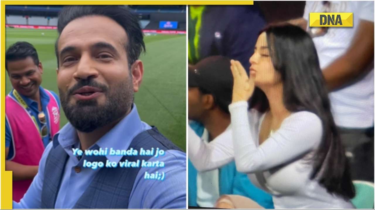 Irfan Pathan pulls leg of cameraman who captured mystery girls during T20 World Cup, watch viral video pic image