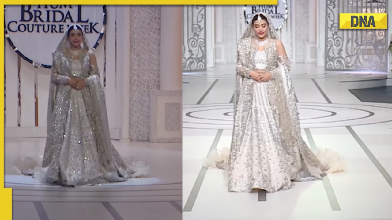 Pakistani model slips during ramp walk, reacts to viral video