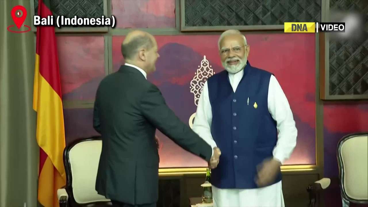 PM Modi, German Chancellor Scholz hold bilateral meeting on the sidelines of G20 Summit  