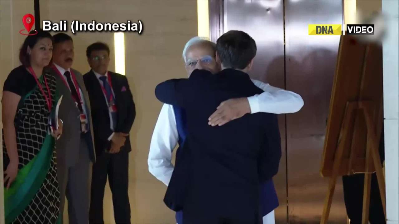 PM Modi meets French President Macron on sidelines of G20 summit