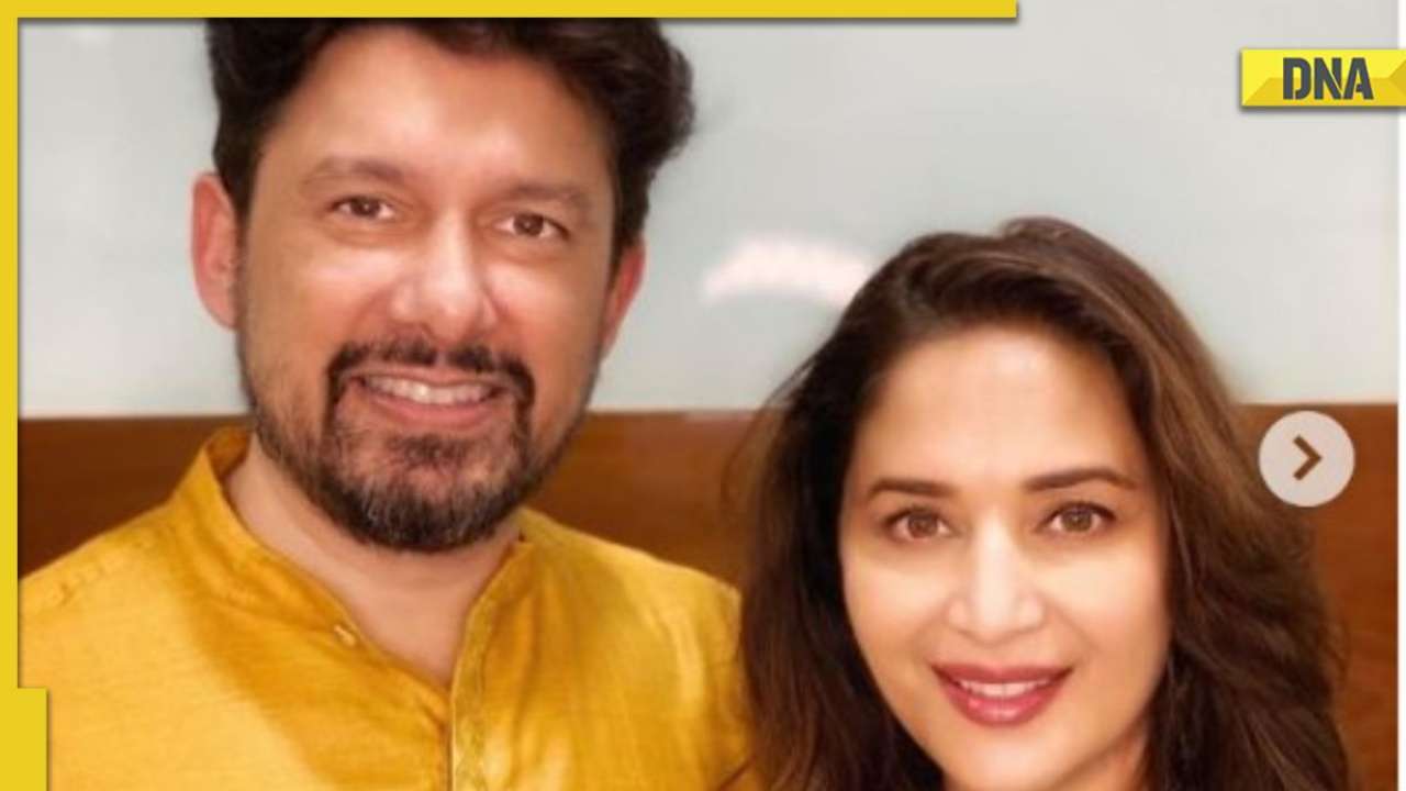 Madhuri Dixit Sex Video Gym Sex Video - Madhuri Dixit's husband Dr Nene shares about his favourite drink: Know  health benefits of drinking ABCG