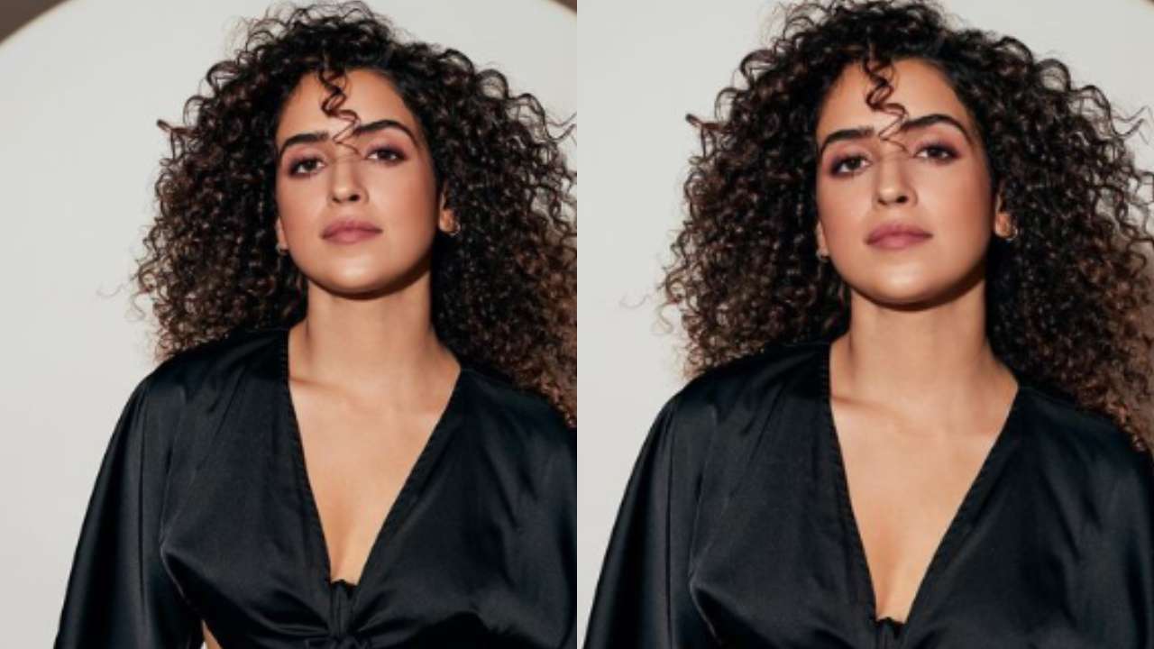 Sanya Malhotra in a co-ord set