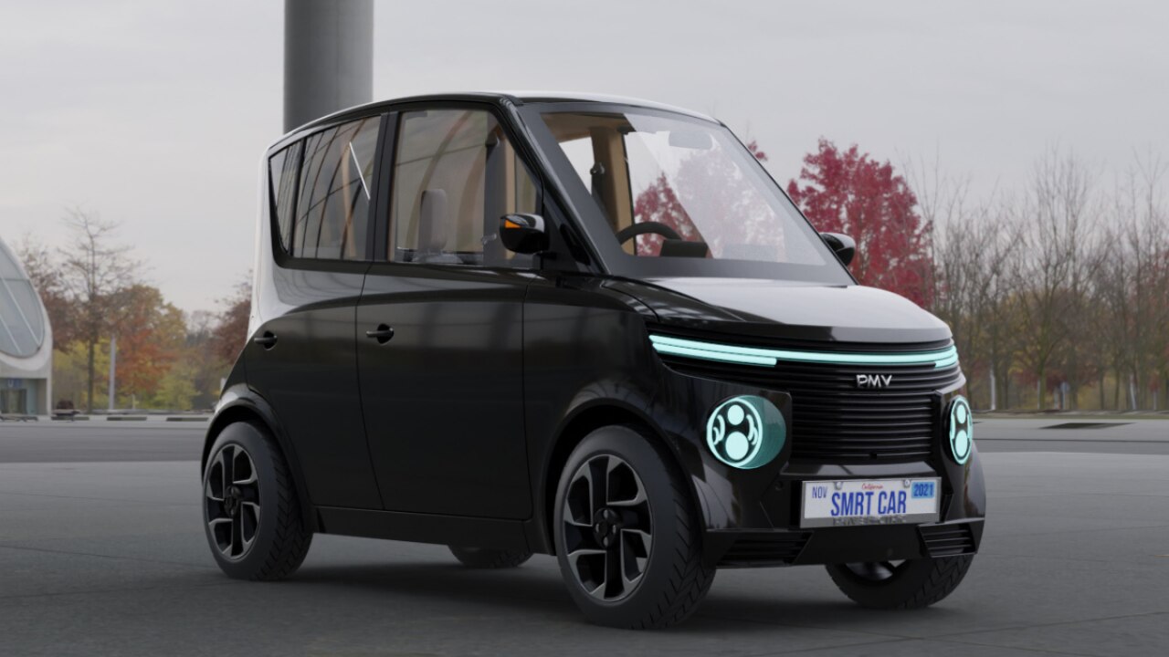 PMV EaS-E: Size of the new microcar