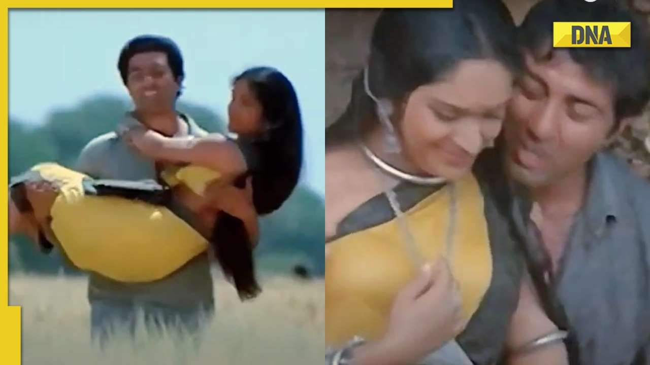 Meenakshi Sheshadri Sex - Meenakshi Sheshadri opens up on her kissing scene with Sunny Deol in Dacait