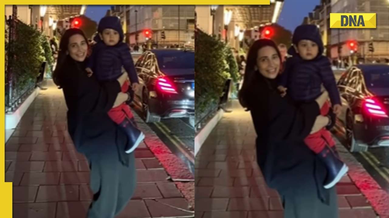 Karishma Kapoor Ka Hd Video Sex Photo - Karisma Kapoor drops adorable photo with Jeh Ali Khan from London