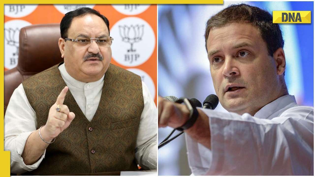 'Shows What Their...': BJP Chief JP Nadda Lashes Out At Rahul Gandhi ...