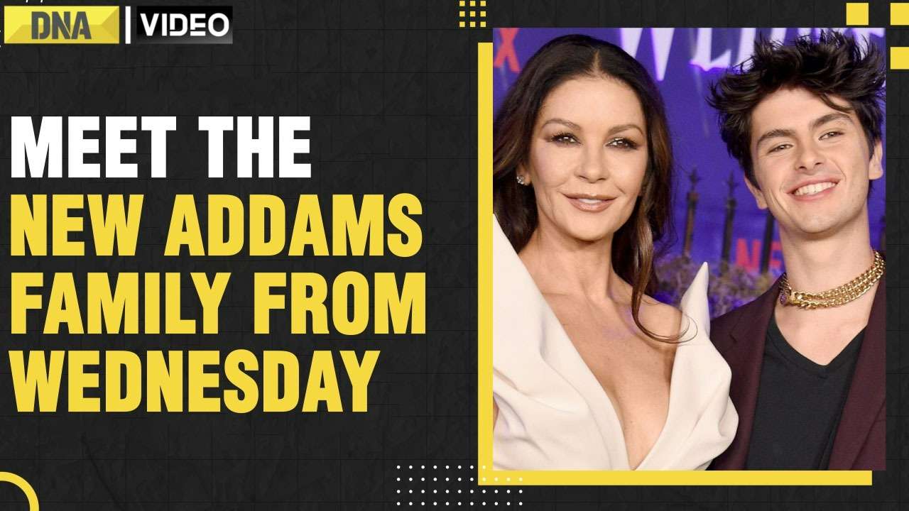 Catherine Zeta Jones promotes 'Wednesday' with star-cast at LA premiere | Netflix | DNAIndiaNews