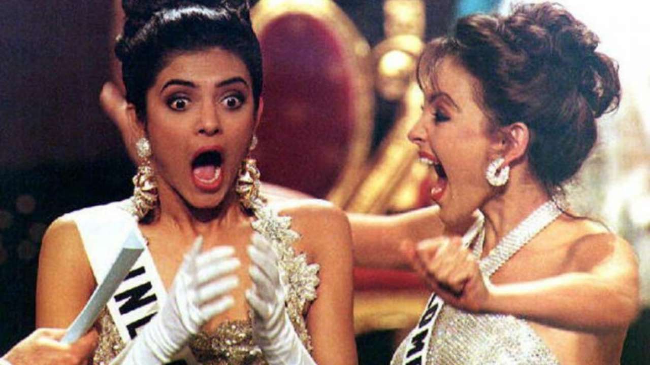 Sushmita Sen becoming India's first Miss Universe