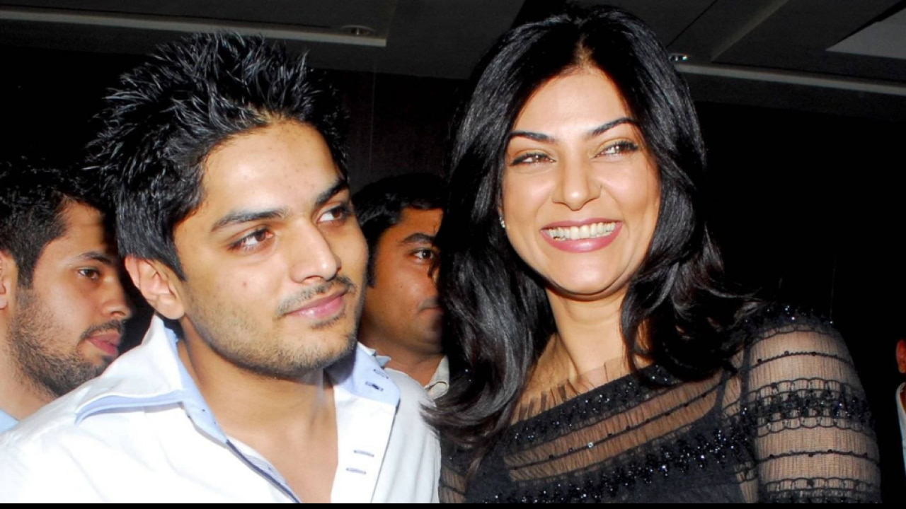 Sushmita Sen with Imtiaz Khatri