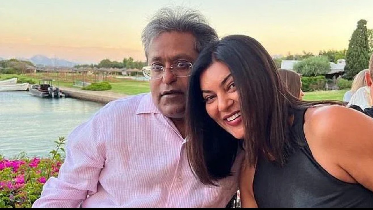 Sushmita Sen and Lalit Modi