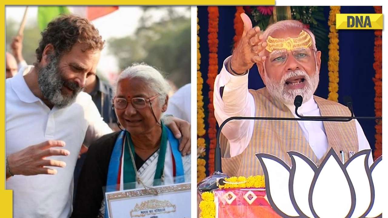 'doing padyatra with a woman who... ': pm modi lambasts rahul gandhi over medha patkar joining bharat jodo yatra