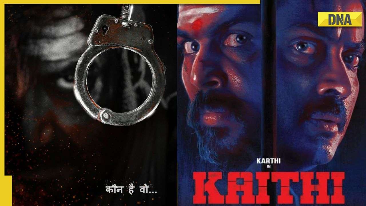 Bholaa poster Ajay Devgn drops mysterious first look of Karthi