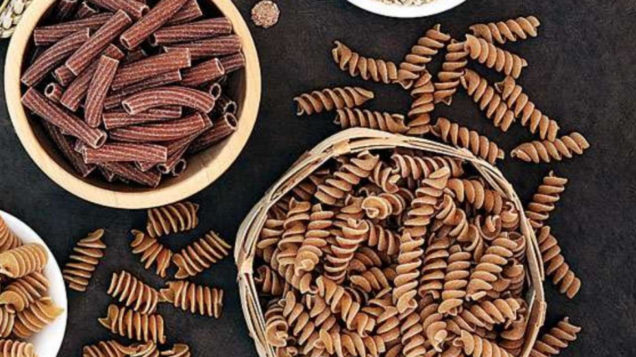 Whole grain pasta