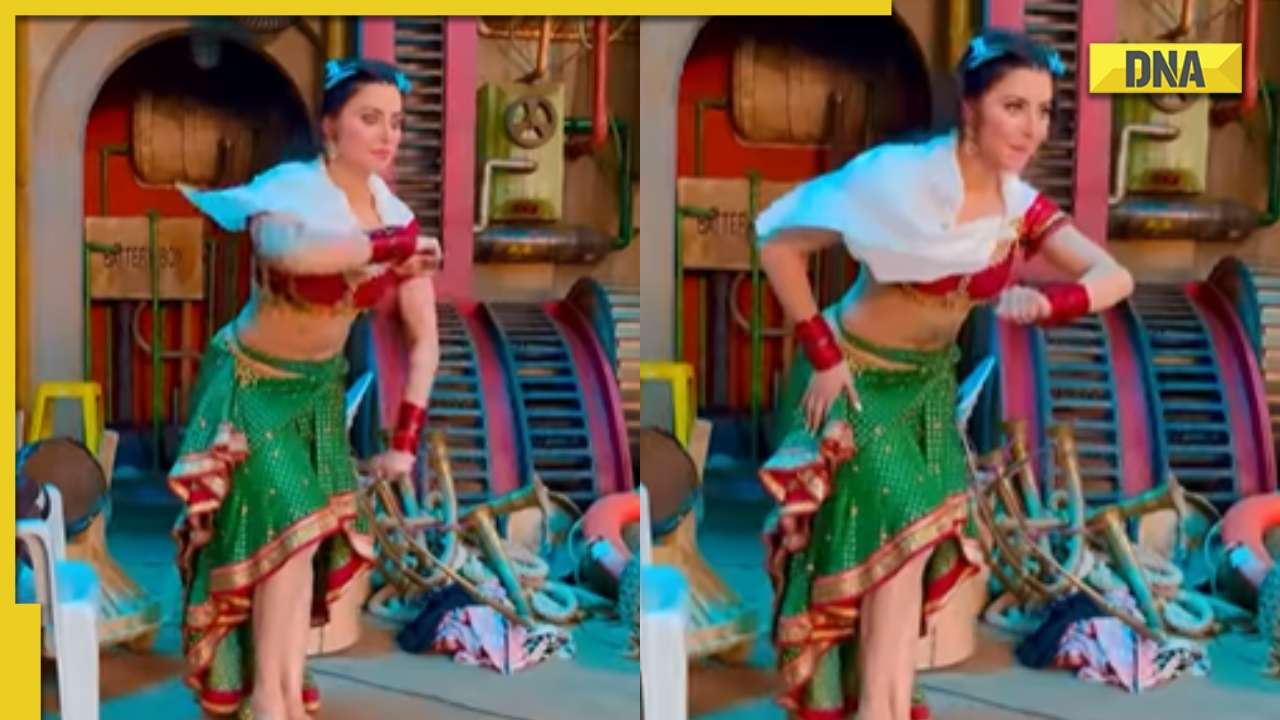 Urvashi Rautela flaunts her sizzling hot moves in Waltair Veerayya song  Boss Party, video goes viral