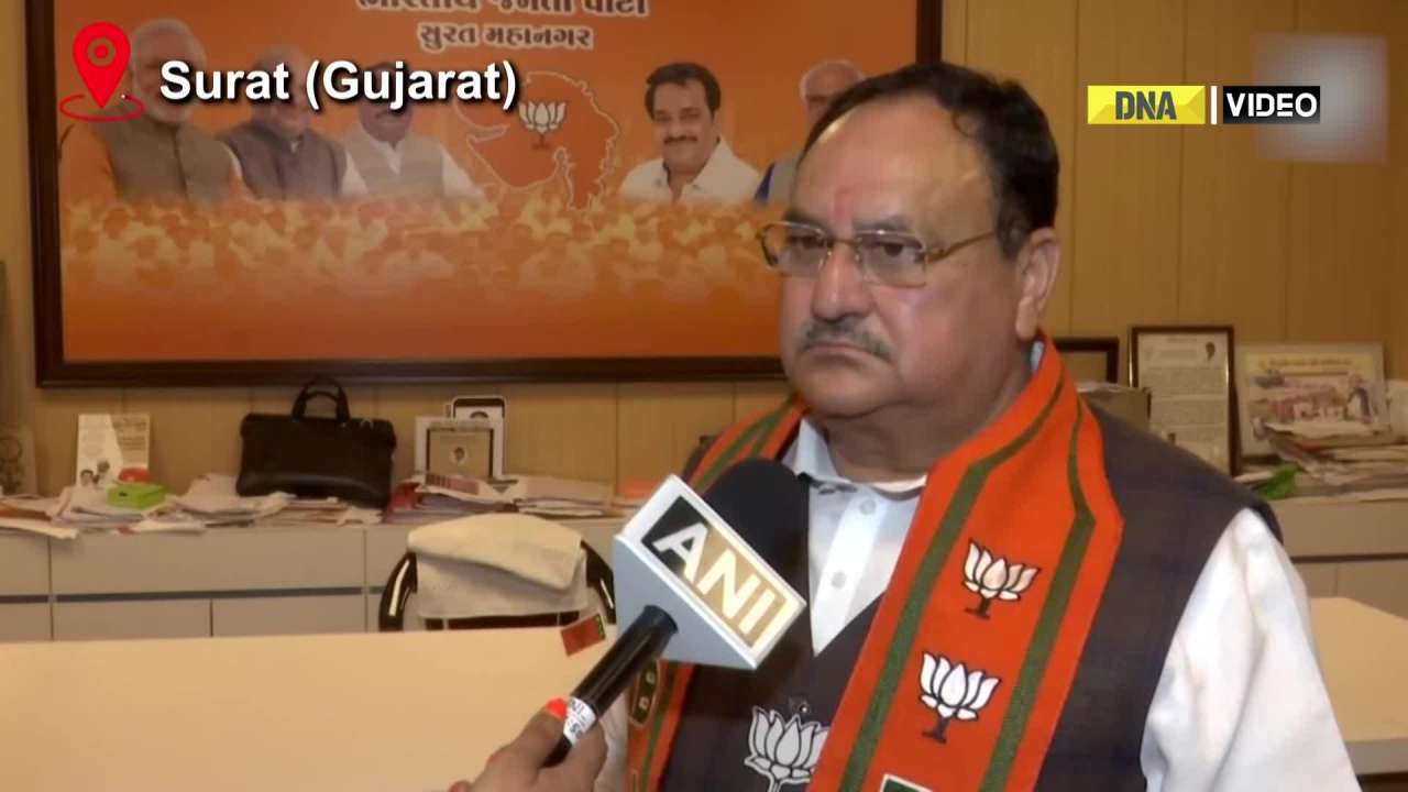 Rahul Gandhi is with Medha Patkar that means he is anti-Gujarati: JP Nadda