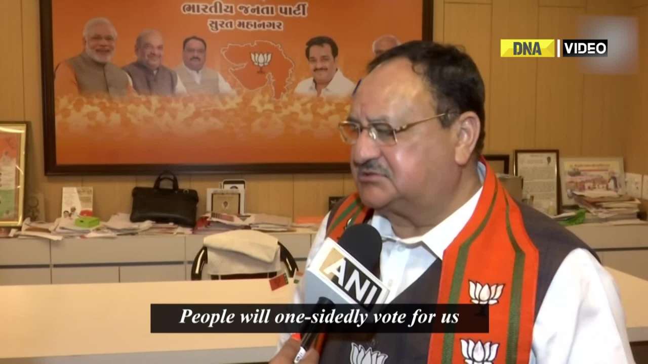 JP Nadda confident of BJP’s triumph in Gujarat