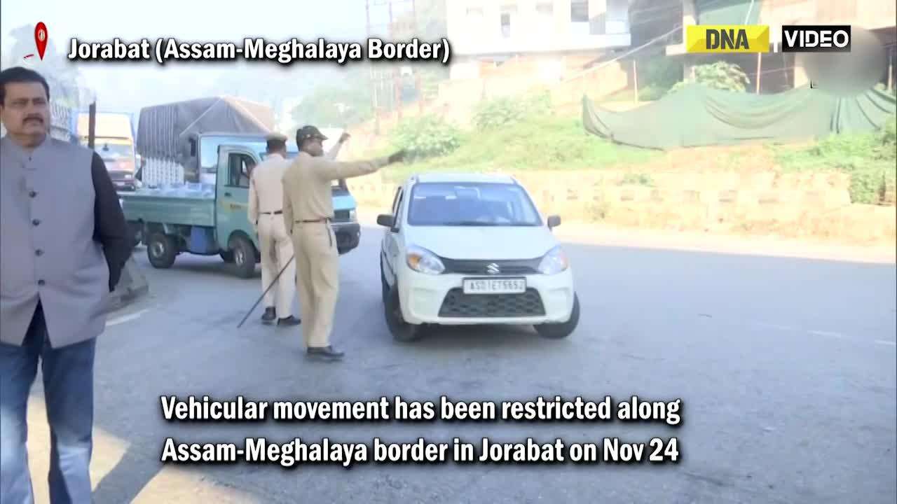Firing incident in Mukroh village: Vehicular movement restricted along Assam- Meghalaya border