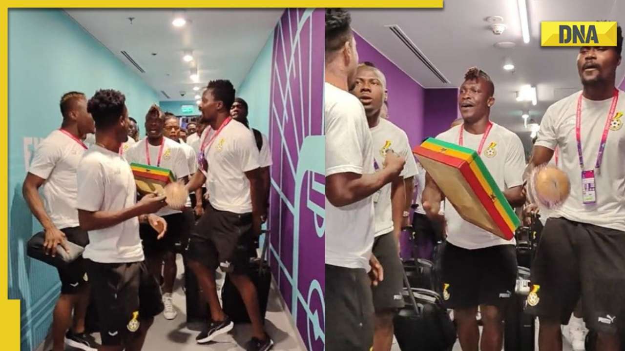 Ghana players sing and dance as they enter stadium in Doha to take on Cristiano Ronaldo's Portugal, video goes viral