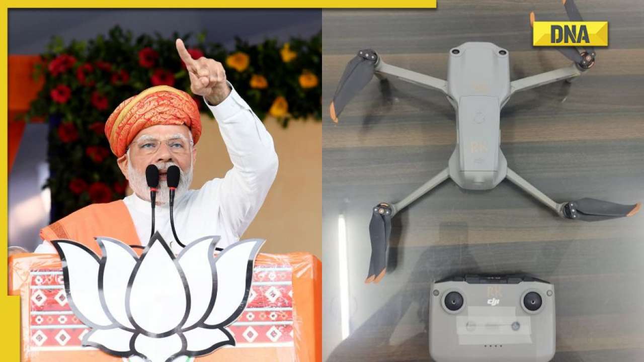 Security breach during PM Modi's rally in Gujarat's Bavla, drone
