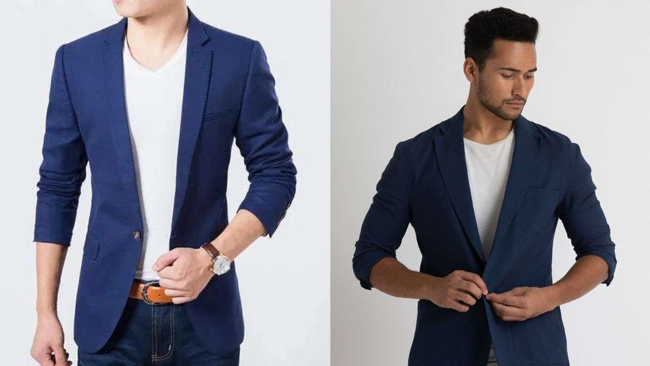 Blue blazer