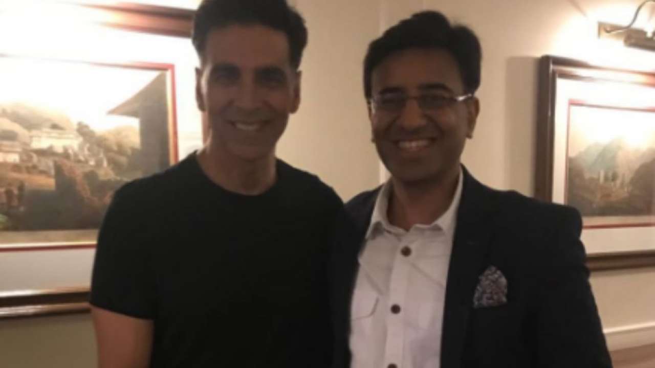 Amit Lodha worked with Bollywood actor Akshay Kumar