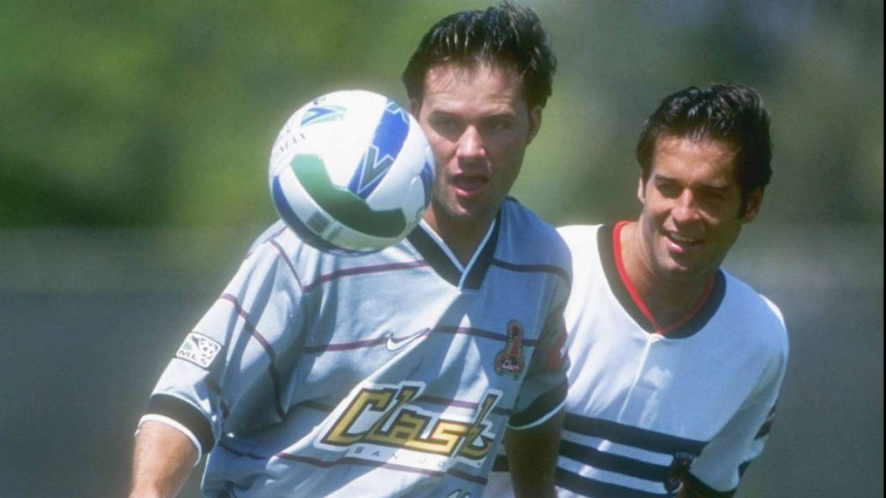 United States captain John Harkes