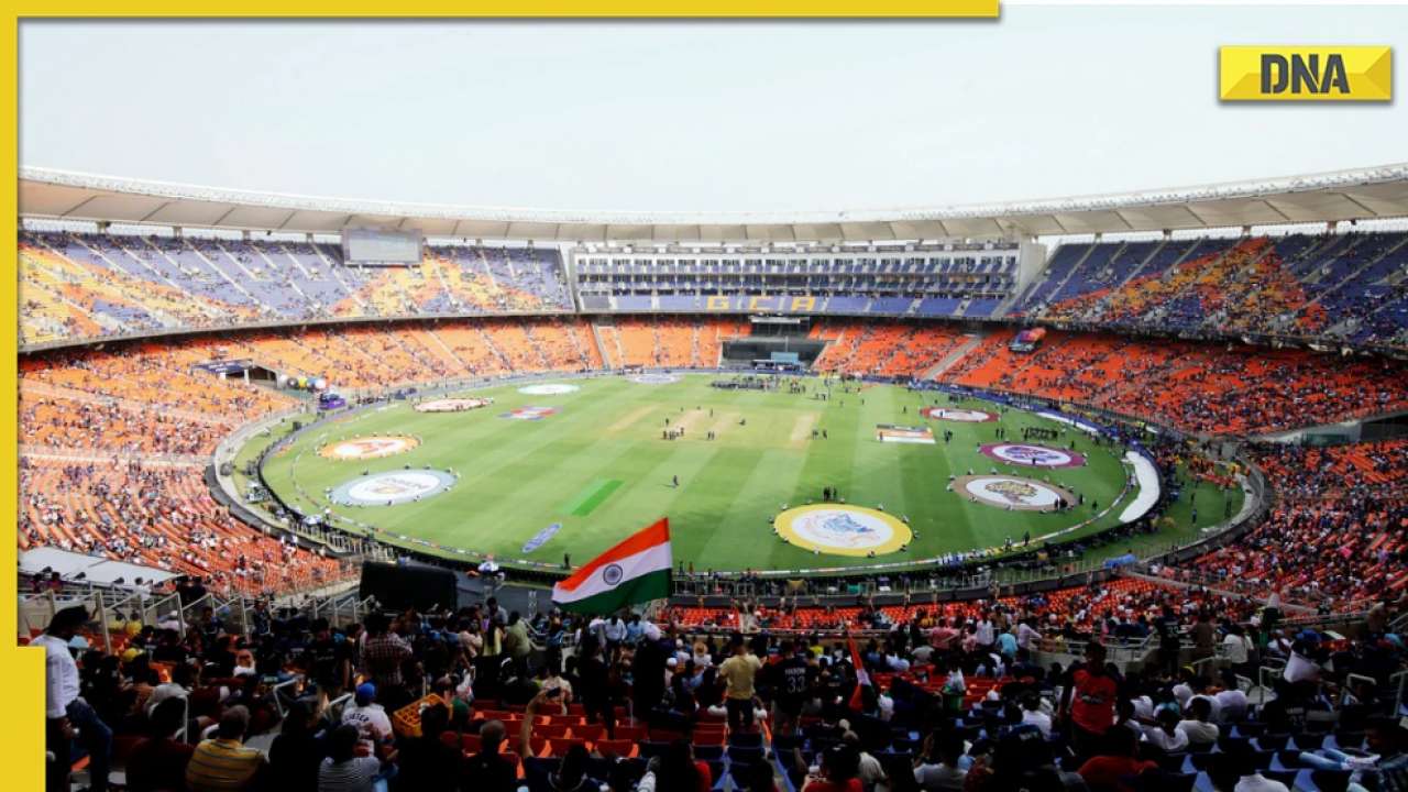 Narendra Modi Cricket Stadium Enters Guinness World Record Books For The Biggest Crowd