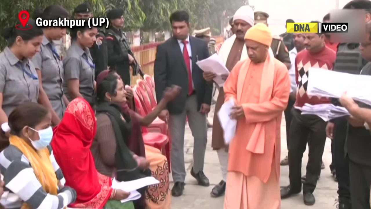 UP CM Yogi Adityanath Holds ‘Janata Darshan’ In Gorakhpur