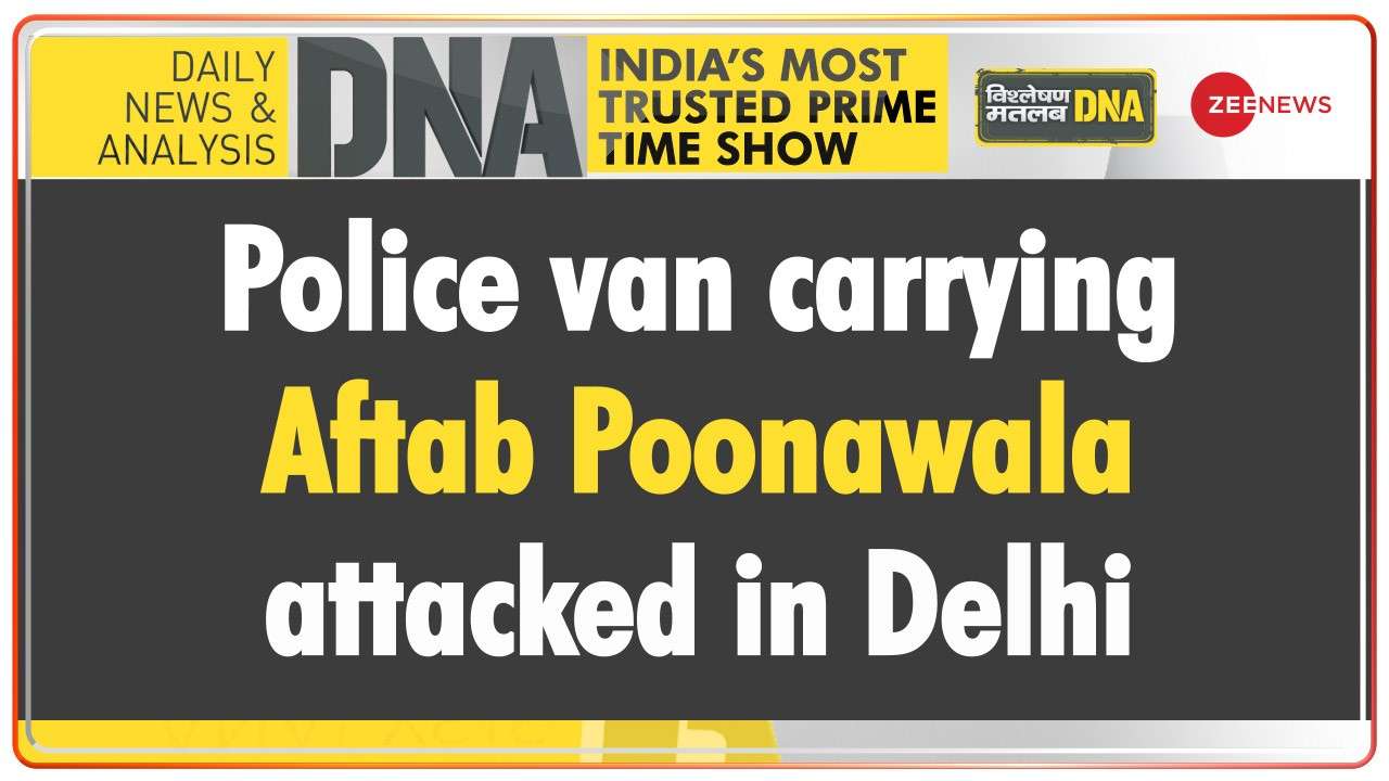 Police van carrying Aftab Poonawala attacked in Delhi