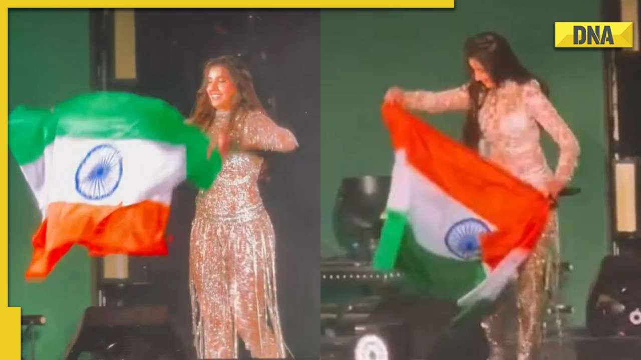 Nora Fatehi Waves Indian Flag At Fifa Fan Fest Sets Stage On Fire With