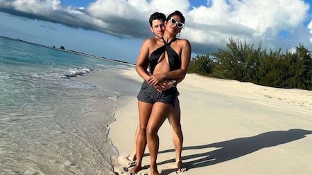 Priyanka Chopra, Nick Jonas's beach photo
