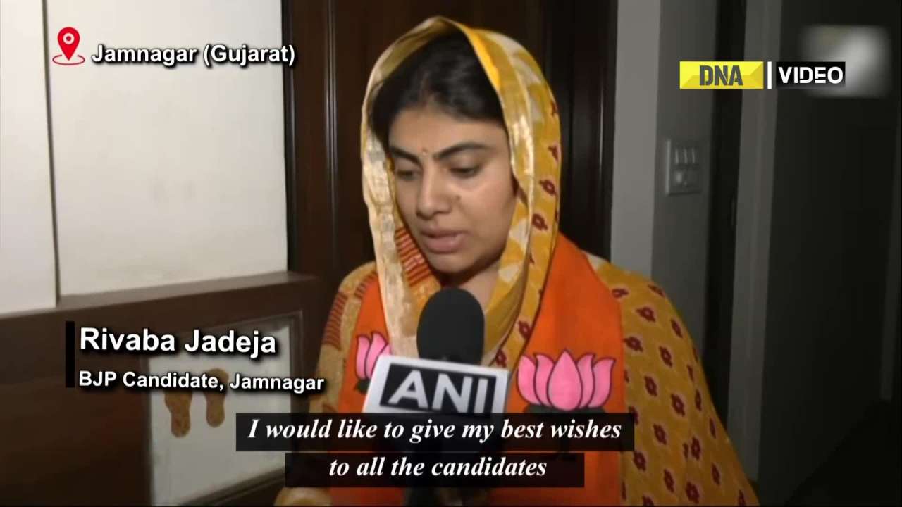 Rivaba Jadeja gives her best wishes to all candidates before Gujarat elections