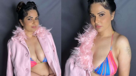 The sizzling bikini queen- Aabha Paul