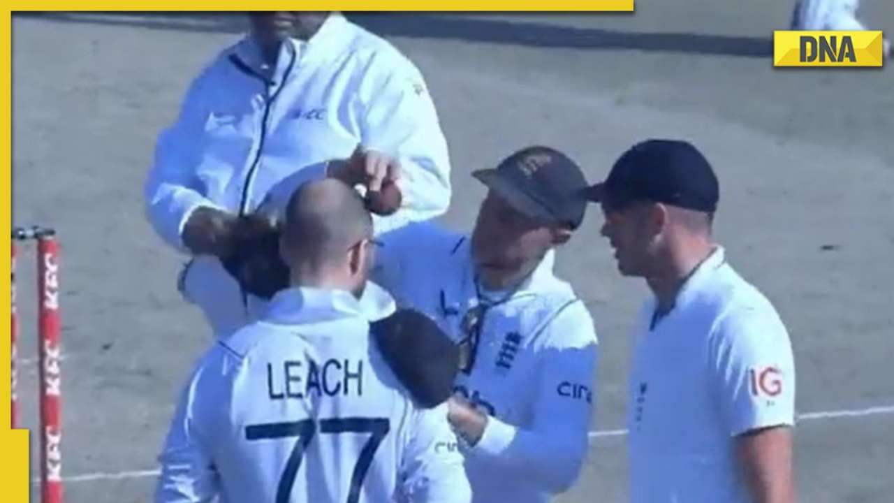 'What a bald move by England': Fans react as Joe Root uses Jack Leach's head to shine ball during PAK-ENG Test