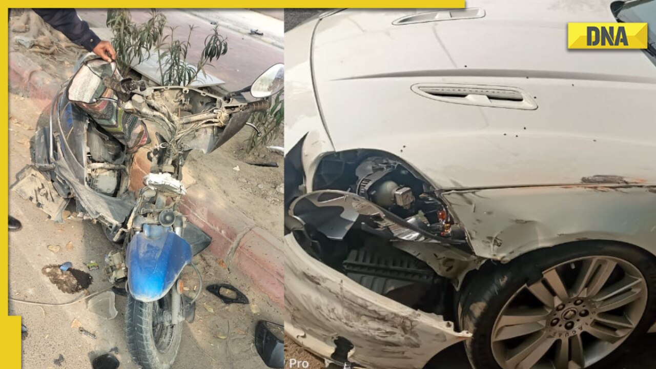 Noida: Rs 1 crore Jaguar sports car with VIP number plate kills receptionist while ‘racing’