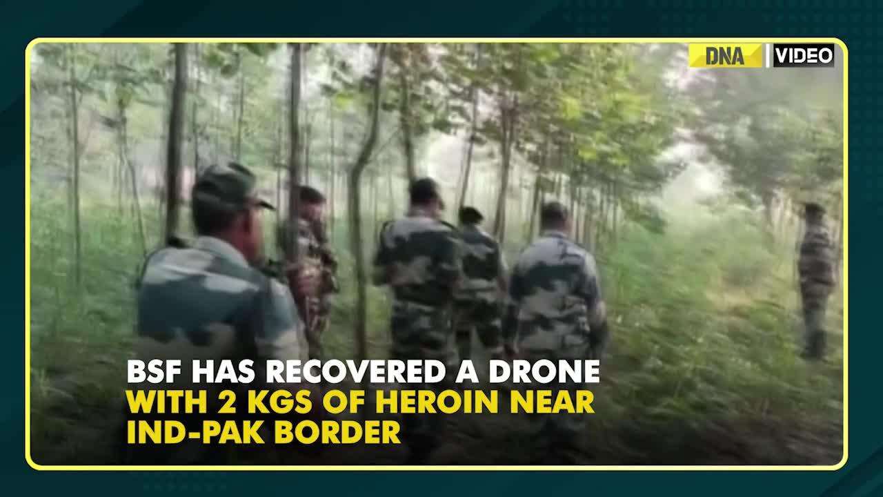 Are Pak drones delivering drugs near the Indian border? Report | Border Security Force| DNA India