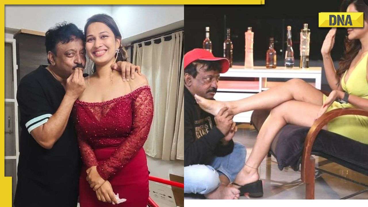 Anshu Sex Videos - Seductive dance with Ianaya Sultana to Anshu Reddy's feet licking: 5 times  RGV proved why he 'hate to be loved'
