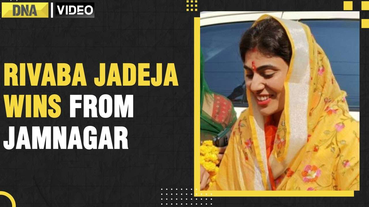 Gujarat Election 2022: Ravindra Jadeja's wife, Rivaba Jadeja, wins in her debut election 