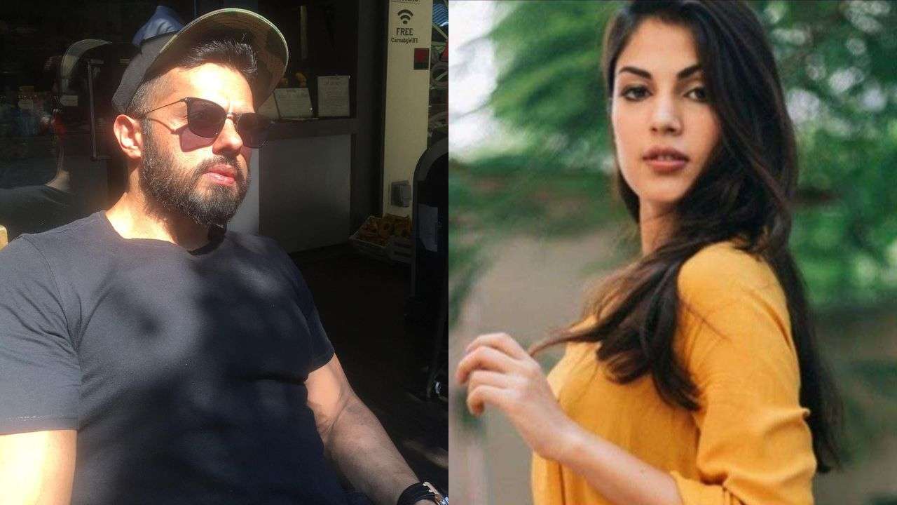 Bunty Sajdeh and Rhea Chakraborty