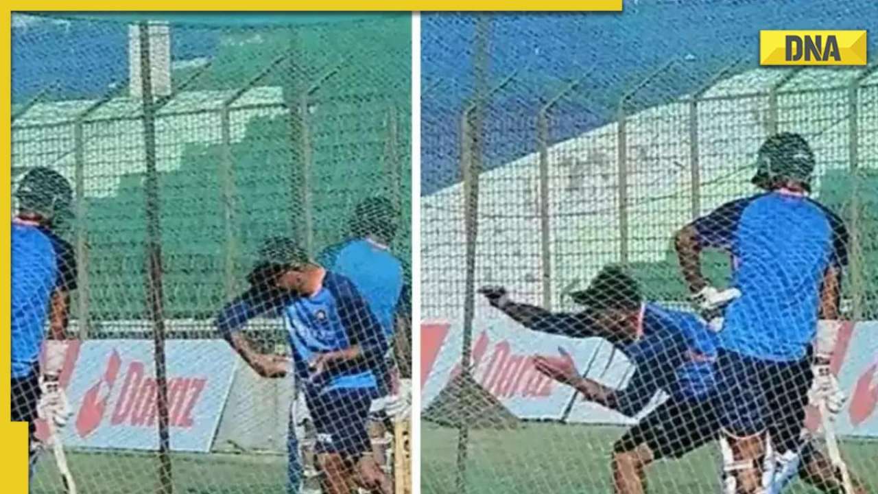 Watch: Rahul Dravid turns left-hander during India's practice session, offers batting tips to Washington Sundar